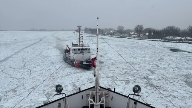 icebreaking Great Lakes