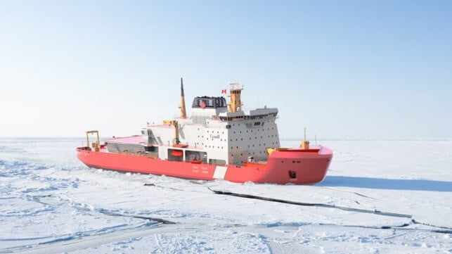 Canadian polar icebreaker