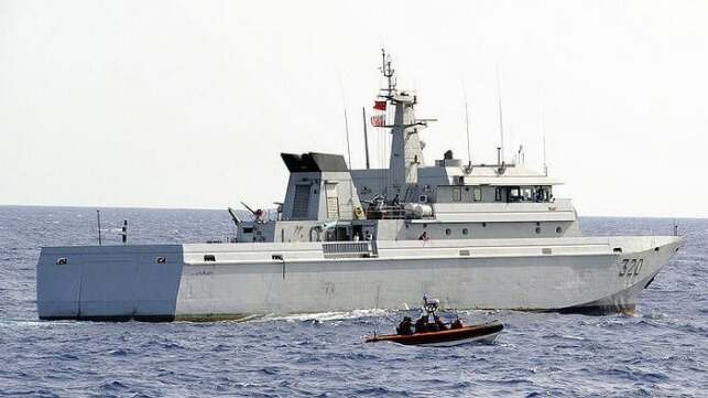 Moroccan patrol boat