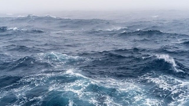 Southern Ocean wave action