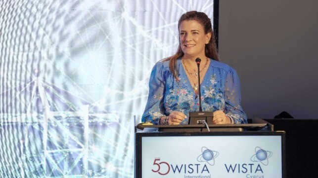 WISTA President Elpi Petaki (WISTA) 