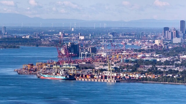 Montreal port