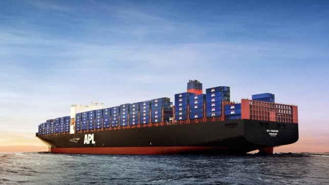 APL containership