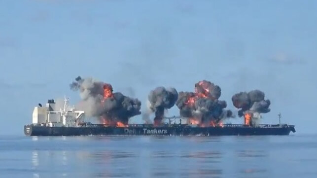 tanker explosion